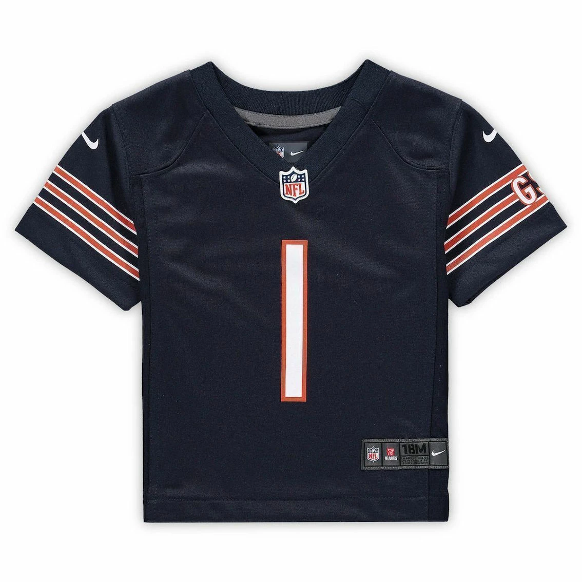 Nike Infant Justin Fields Navy Chicago Bears Game Jersey 5 Nike Infant Justin Fields Navy Chicago Bears Game Jersey - Image 3