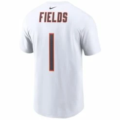 Nike Men's Justin Fields White Chicago Bears Player Name & Number T-Shirt 9 Nike Men's Justin Fields White Chicago Bears Player Name & Number T-Shirt -Fanatics DSCO1136775446 3550 ALT3