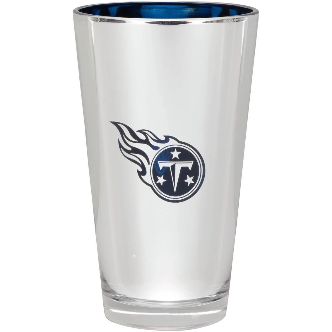 The Memory Company Tennessee Titans 16oz. Electroplated Pint Glass 4 The Memory Company Tennessee Titans 16oz. Electroplated Pint Glass - Image 2
