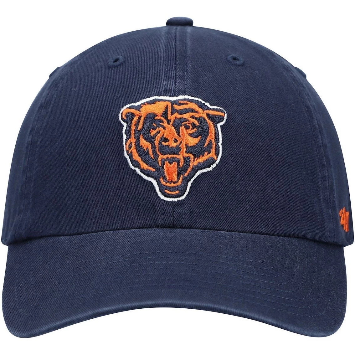 '47 Men's Navy Chicago Bears Primary Alternate Logo Clean Up Adjustable Hat 5 '47 Men's Navy Chicago Bears Primary Alternate Logo Clean Up Adjustable Hat - Image 3