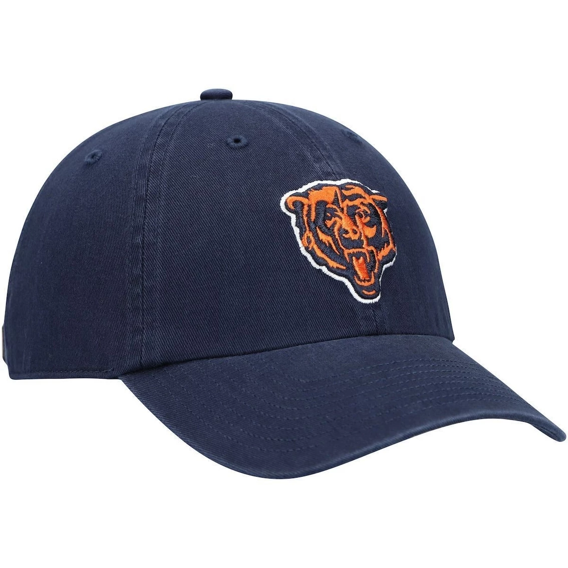 '47 Men's Navy Chicago Bears Primary Alternate Logo Clean Up Adjustable Hat 6 '47 Men's Navy Chicago Bears Primary Alternate Logo Clean Up Adjustable Hat - Image 4