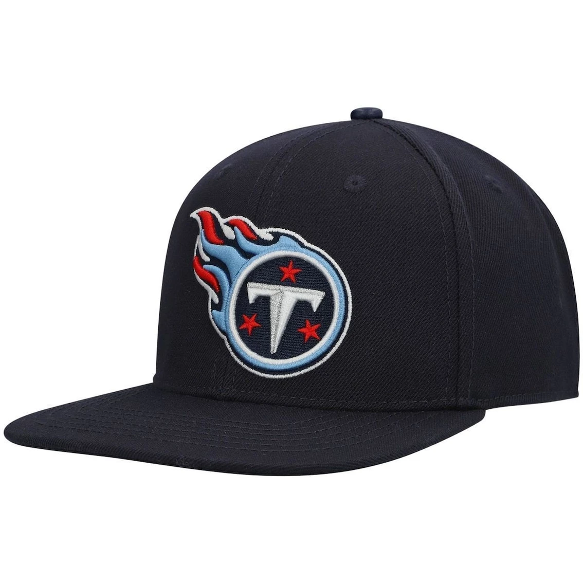 Pro Standard Men's Navy Tennessee Titans Logo II Snapback Hat 6 Pro Standard Men's Navy Tennessee Titans Logo II Snapback Hat - Image 4