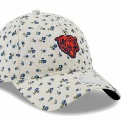New Era Women's Cream Chicago Bears Floral 9TWENTY Adjustable Hat 9 New Era Women's Cream Chicago Bears Floral 9TWENTY Adjustable Hat -Fanatics DSCO1136778243 6662 ALT3