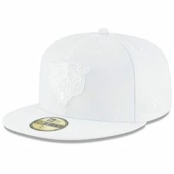 New Era Men's Chicago Bears White On White 59FIFTY Fitted Hat 7 New Era Men's Chicago Bears White On White 59FIFTY Fitted Hat -Fanatics DSCO1136778344 3550 ALT1