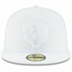 New Era Men's Chicago Bears White On White 59FIFTY Fitted Hat 8 New Era Men's Chicago Bears White On White 59FIFTY Fitted Hat -Fanatics DSCO1136778344 3550 ALT2