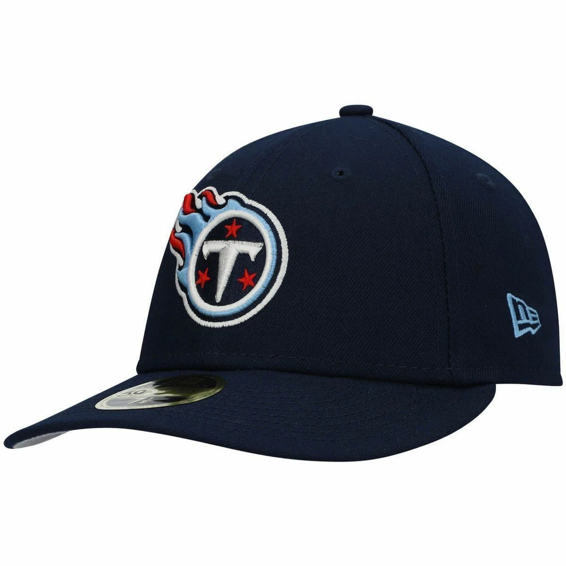 New Era Men's Navy Tennessee Titans Team Low 59FIFTY Fitted Hat 3 New Era Men's Navy Tennessee Titans Team Low 59FIFTY Fitted Hat