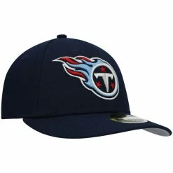 New Era Men's Navy Tennessee Titans Team Low 59FIFTY Fitted Hat 9 New Era Men's Navy Tennessee Titans Team Low 59FIFTY Fitted Hat -Fanatics DSCO1136778552 1320 ALT3