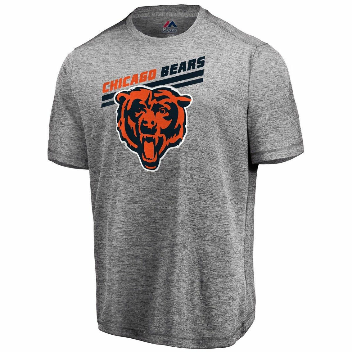 Majestic Men's Gray Chicago Bears Showtime Pro Grade Cool Base T-Shirt 5 Majestic Men's Gray Chicago Bears Showtime Pro Grade Cool Base T-Shirt - Image 3