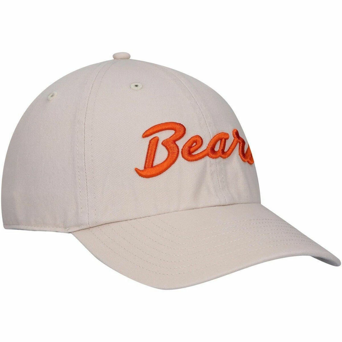 '47 Men's Cream Chicago Bears Clean Up Script Adjustable Hat 6 '47 Men's Cream Chicago Bears Clean Up Script Adjustable Hat - Image 4