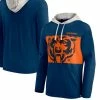 Fanatics Branded Men's Navy Chicago Bears Long Sleeve Hoodie T-Shirt -Fanatics DSCO1136778820 1320