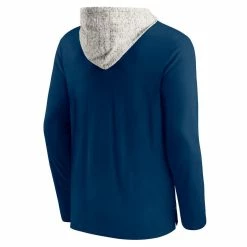 Fanatics Branded Men's Navy Chicago Bears Long Sleeve Hoodie T-Shirt -Fanatics DSCO1136778820 1320 ALT3