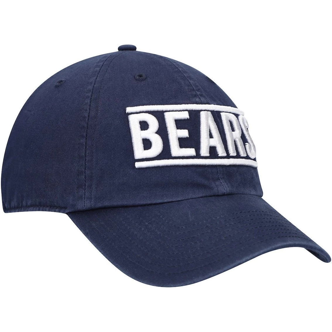 '47 Men's Navy Chicago Bears Clean Up Script Adjustable Hat 6 '47 Men's Navy Chicago Bears Clean Up Script Adjustable Hat - Image 4