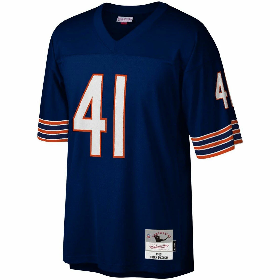 Mitchell & Ness Men's Brian Piccolo Navy Chicago Bears Legacy Replica Jersey 5 Mitchell & Ness Men's Brian Piccolo Navy Chicago Bears Legacy Replica Jersey - Image 3