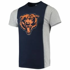 Refried Apparel Men's Navy/Heathered Gray Chicago Bears Sustainable Split T-Shirt 8 Refried Apparel Men's Navy/Heathered Gray Chicago Bears Sustainable Split T-Shirt -Fanatics DSCO1136779822 1320 ALT2