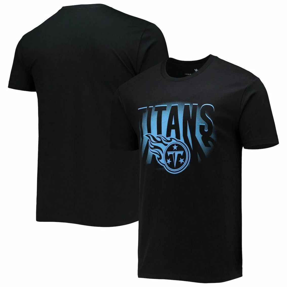 Junk Food Men's Black Tennessee Titans Spotlight T-Shirt 4 Junk Food Men's Black Tennessee Titans Spotlight T-Shirt - Image 2