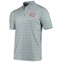Antigua Men's Gray/Navy Chicago Bears Deliver Button-Down Polo 8 Antigua Men's Gray/Navy Chicago Bears Deliver Button-Down Polo -Fanatics DSCO1136780801 3550 ALT2