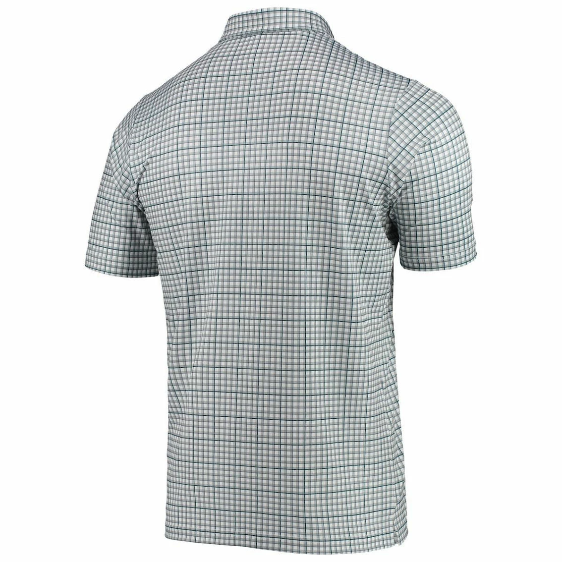 Antigua Men's Gray/Navy Chicago Bears Deliver Button-Down Polo 6 Antigua Men's Gray/Navy Chicago Bears Deliver Button-Down Polo - Image 4