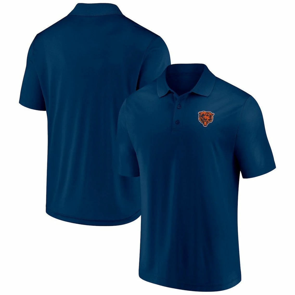 Men's Fanatics Branded Navy Chicago Bears Winning Streak Polo 3 Men's Fanatics Branded Navy Chicago Bears Winning Streak Polo