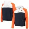 Men's New Era Navy/White Chicago Bears Gametime Raglan Quarter-Zip Hoodie 1 Men's New Era Navy/White Chicago Bears Gametime Raglan Quarter-Zip Hoodie -Fanatics DSCO1136781644 GZKZ