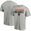 Fanatics Branded Men's Heathered Gray Chicago Bears Fade Out T-Shirt