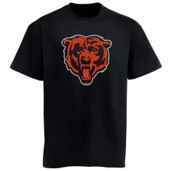 Outerstuff Chicago Bears Youth Team Logo T-Shirt - Navy Blue
