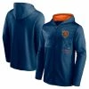 Fanatics Branded Men's Navy Chicago Bears Defender Full-Zip Hoodie Jacket -Fanatics DSCO1136782229 1320