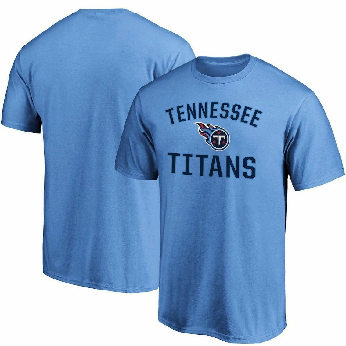 Fanatics Branded Men's Light Blue Tennessee Titans Victory Arch T-Shirt 3 Fanatics Branded Men's Light Blue Tennessee Titans Victory Arch T-Shirt