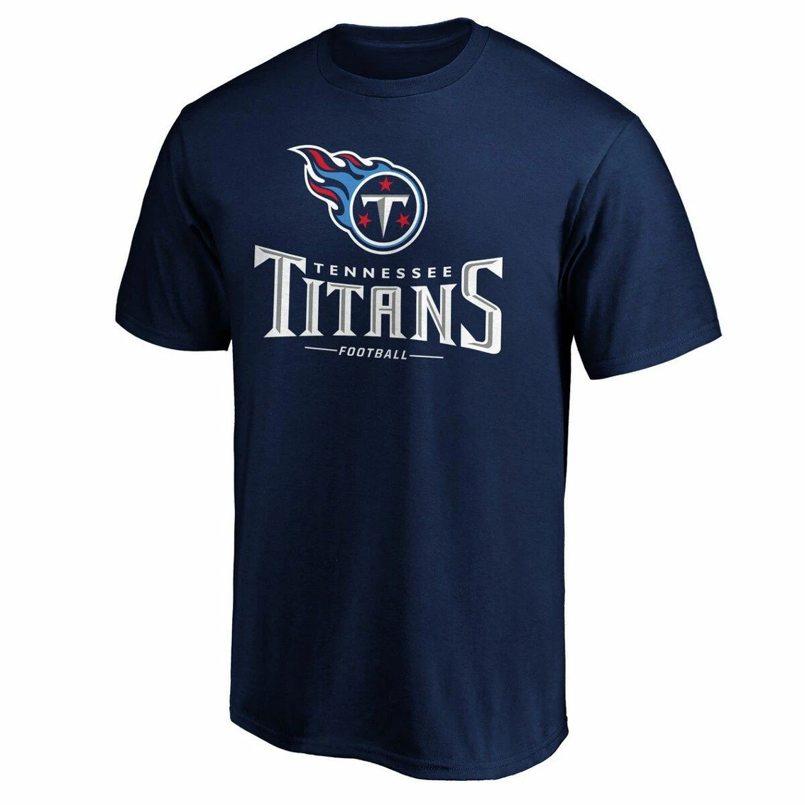 Fanatics Branded Men's Navy Tennessee Titans Big & Tall Team Logo Lockup T-Shirt 5 Fanatics Branded Men's Navy Tennessee Titans Big & Tall Team Logo Lockup T-Shirt - Image 3