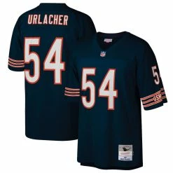 Mitchell & Ness Men's Brian Urlacher Navy Chicago Bears Retired Player Legacy Replica Jersey