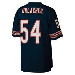 Mitchell & Ness Men's Brian Urlacher Navy Chicago Bears Retired Player Legacy Replica Jersey -Fanatics DSCO1136783192 1320 ALT3