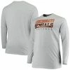 Fanatics Branded Men's Heathered Gray Cincinnati Bengals Big & Tall Practice Long Sleeve T-Shirt 1 Fanatics Branded Men's Heathered Gray Cincinnati Bengals Big & Tall Practice Long Sleeve T-Shirt -Fanatics DSCO1136783361 1927