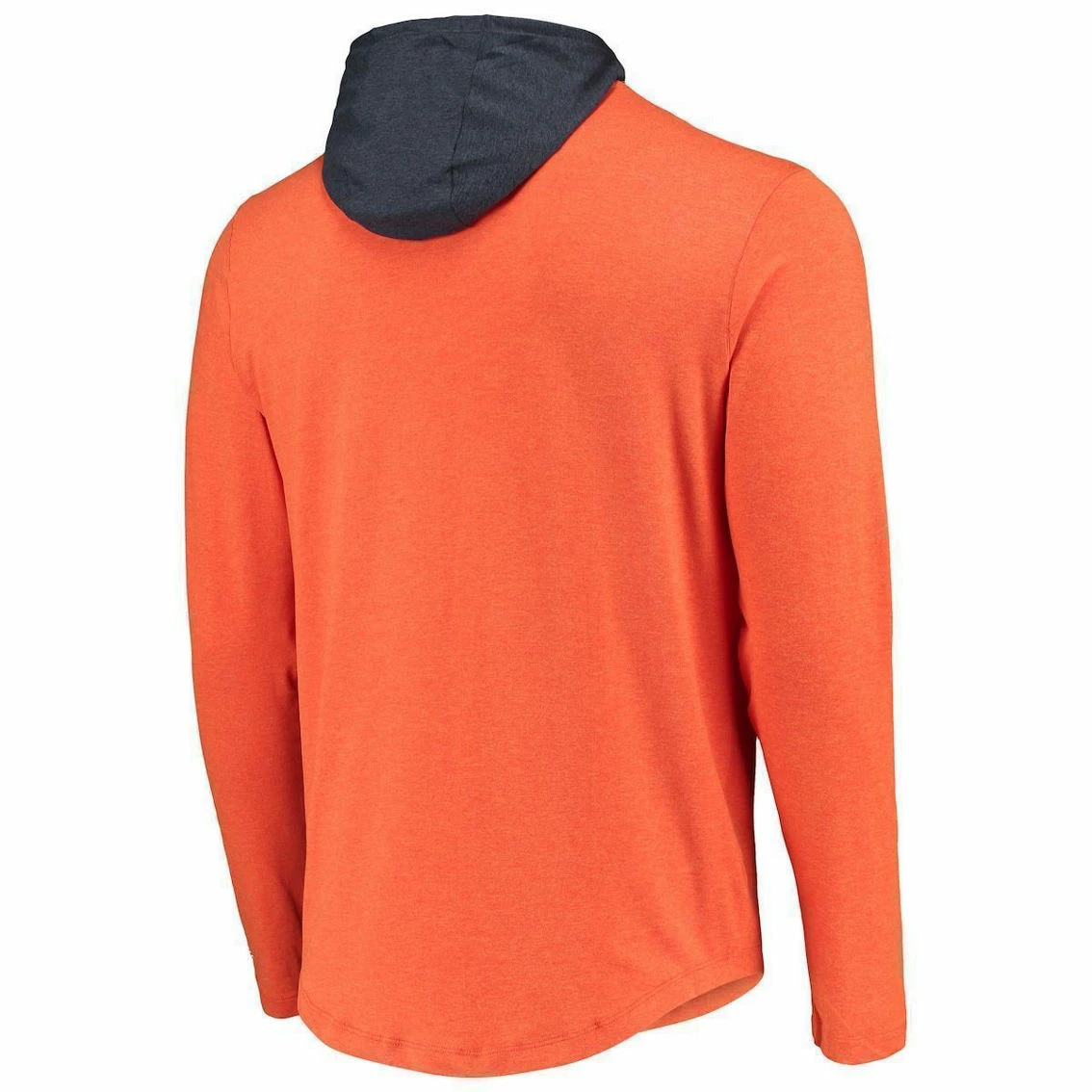 New Era Men's Orange/Navy Chicago Bears Active Block Hoodie Long Sleeve T-Shirt 6 New Era Men's Orange/Navy Chicago Bears Active Block Hoodie Long Sleeve T-Shirt - Image 4