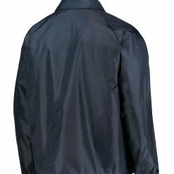 Dunbrooke Men's Navy Chicago Bears Coaches Classic Raglan Full-Snap Windbreaker Jacket 9 Dunbrooke Men's Navy Chicago Bears Coaches Classic Raglan Full-Snap Windbreaker Jacket -Fanatics DSCO1136784253 1320 ALT3