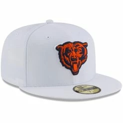 Men's New Era White Chicago Bears Secondary Logo Omaha 59FIFTY Fitted Hat 9 Men's New Era White Chicago Bears Secondary Logo Omaha 59FIFTY Fitted Hat -Fanatics DSCO1136784513 3550 ALT3