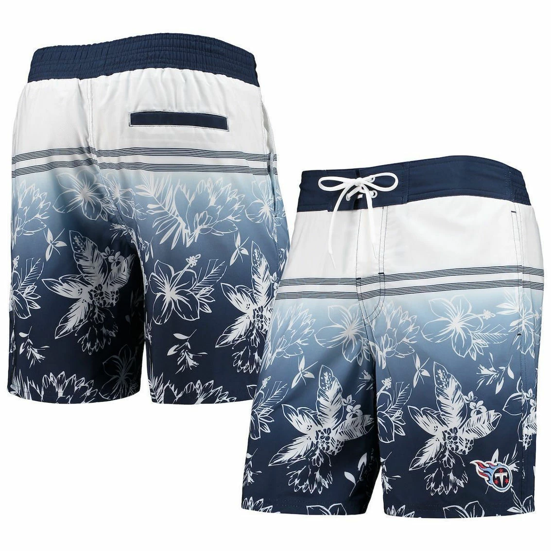 G-III Sports By Carl Banks Men's Navy Tennessee Titans Island Volley Swim Shorts 3 G-III Sports By Carl Banks Men's Navy Tennessee Titans Island Volley Swim Shorts