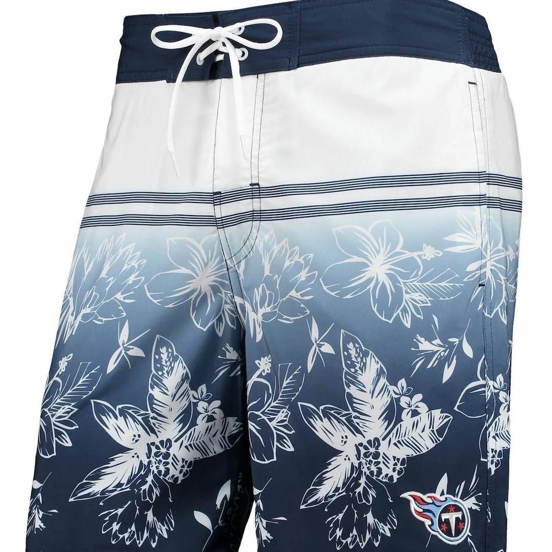 G-III Sports By Carl Banks Men's Navy Tennessee Titans Island Volley Swim Shorts 5 G-III Sports By Carl Banks Men's Navy Tennessee Titans Island Volley Swim Shorts - Image 3