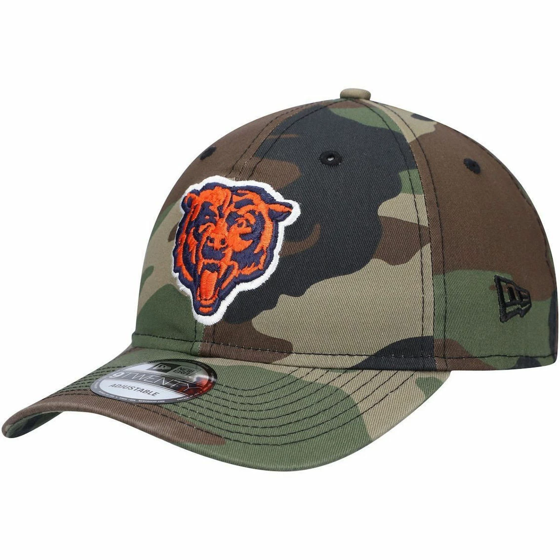 New Era Men's Camo Chicago Bears Team Core Classic 2.0 9TWENTY Adjustable Hat 4 New Era Men's Camo Chicago Bears Team Core Classic 2.0 9TWENTY Adjustable Hat - Image 2