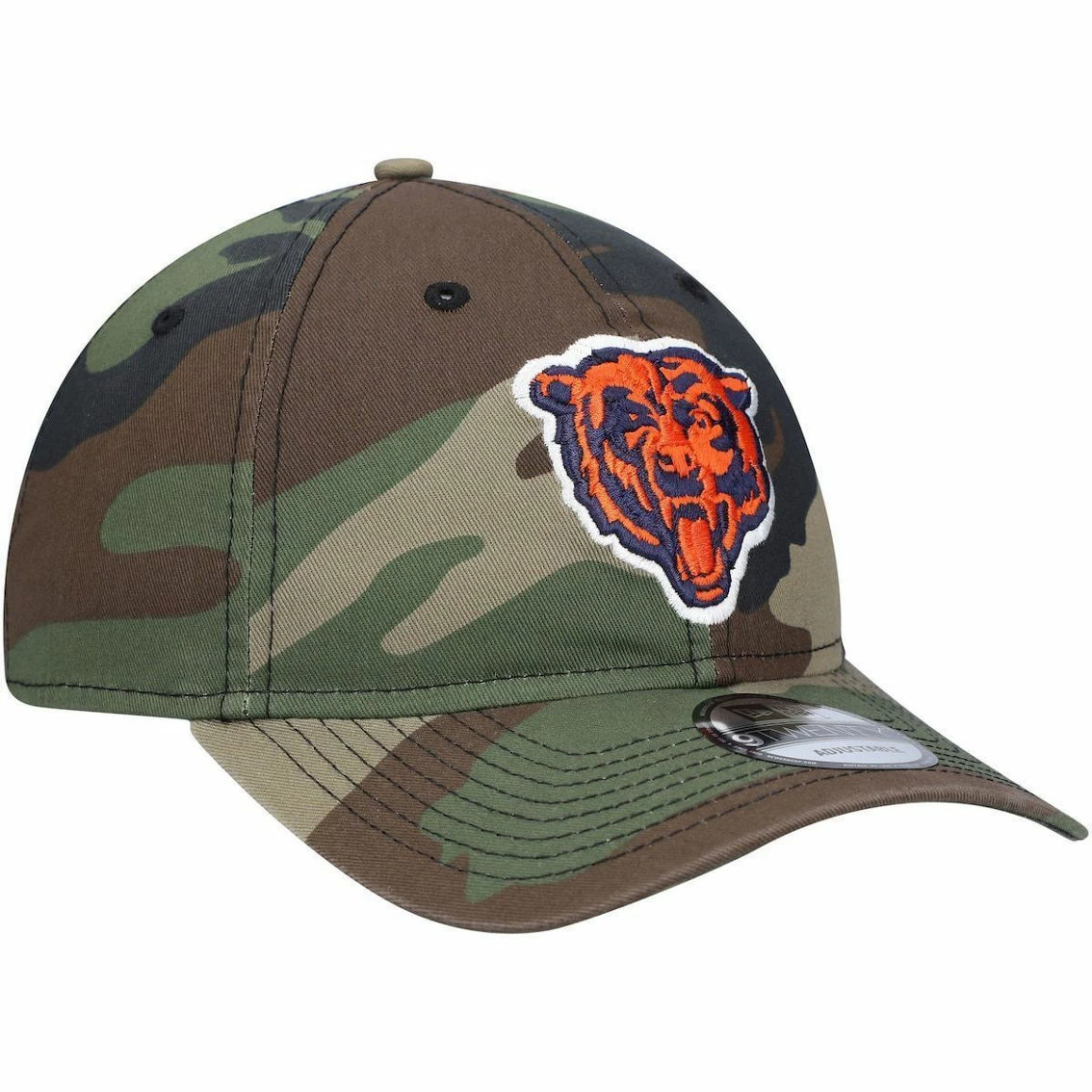 New Era Men's Camo Chicago Bears Team Core Classic 2.0 9TWENTY Adjustable Hat 6 New Era Men's Camo Chicago Bears Team Core Classic 2.0 9TWENTY Adjustable Hat - Image 4
