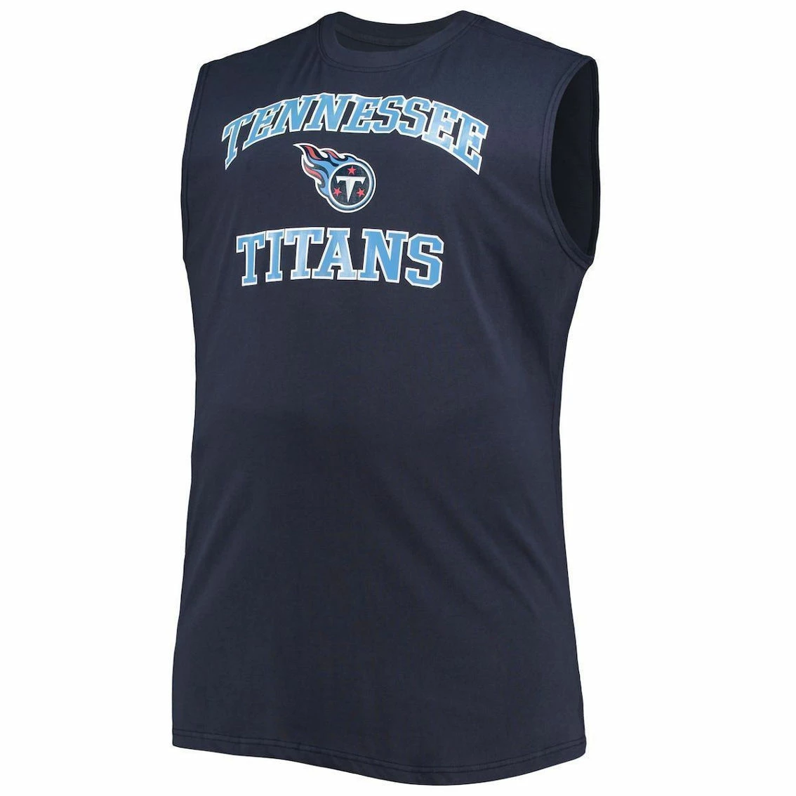 Profile Men's Navy Tennessee Titans Big & Tall Muscle Tank Top 5 Profile Men's Navy Tennessee Titans Big & Tall Muscle Tank Top - Image 3