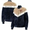 G-III 4Her By Carl Banks Women's Navy/Cream Chicago Bears Riot Squad Sherpa Full-Snap Jacket 2 G-III 4Her By Carl Banks Women's Navy/Cream Chicago Bears Riot Squad Sherpa Full-Snap Jacket -Fanatics DSCO1136787266 W2GG