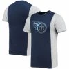 Refried Apparel Men's Navy/Heathered Gray Tennessee Titans Sustainable Split T-Shirt 2 Refried Apparel Men's Navy/Heathered Gray Tennessee Titans Sustainable Split T-Shirt -Fanatics DSCO1136787902 1320