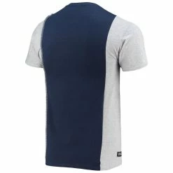 Refried Apparel Men's Navy/Heathered Gray Tennessee Titans Sustainable Split T-Shirt 9 Refried Apparel Men's Navy/Heathered Gray Tennessee Titans Sustainable Split T-Shirt -Fanatics DSCO1136787902 1320 ALT3