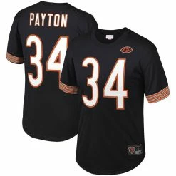 Mitchell & Ness Men's Walter Payton Black Chicago Bears Retired Player Name & Number Mesh Top 7 Mitchell & Ness Men's Walter Payton Black Chicago Bears Retired Player Name & Number Mesh Top -Fanatics DSCO1136788093 1007 ALT1