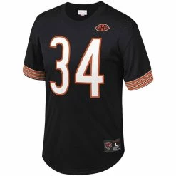 Mitchell & Ness Men's Walter Payton Black Chicago Bears Retired Player Name & Number Mesh Top 8 Mitchell & Ness Men's Walter Payton Black Chicago Bears Retired Player Name & Number Mesh Top -Fanatics DSCO1136788093 1007 ALT2