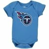 Outerstuff Newborn Light Blue Tennessee Titans Team Logo Bodysuit