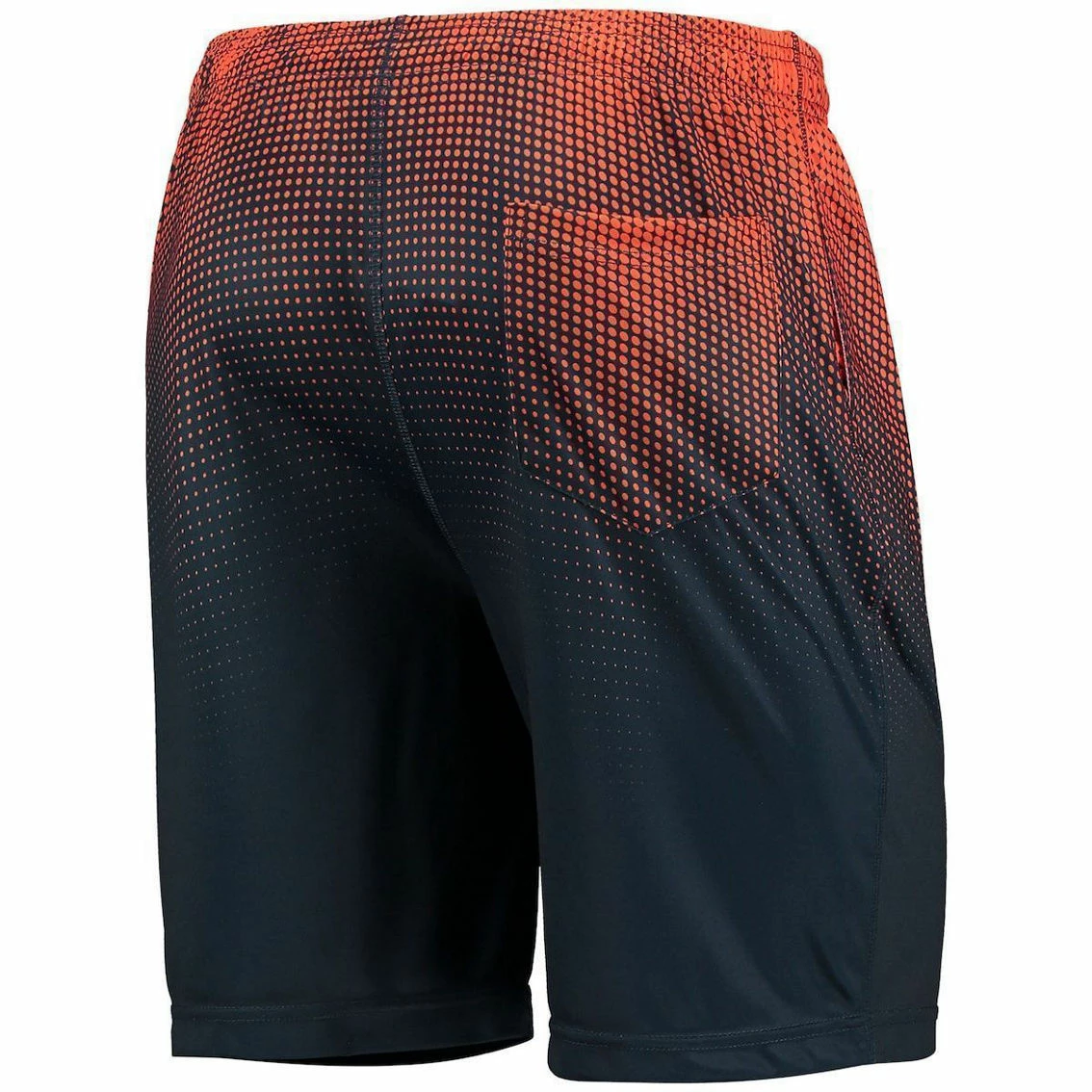Men's FOCO Navy/Orange Chicago Bears Pixel Gradient Training Shorts 6 Men's FOCO Navy/Orange Chicago Bears Pixel Gradient Training Shorts - Image 4