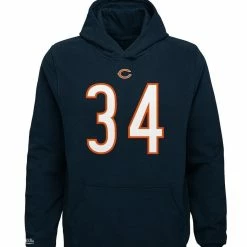 Youth Mitchell & Ness Walter Payton Navy Chicago Bears Retired Player Name & Number Fleece Pullover Hoodie -Fanatics DSCO1136788836 1320 ALT2