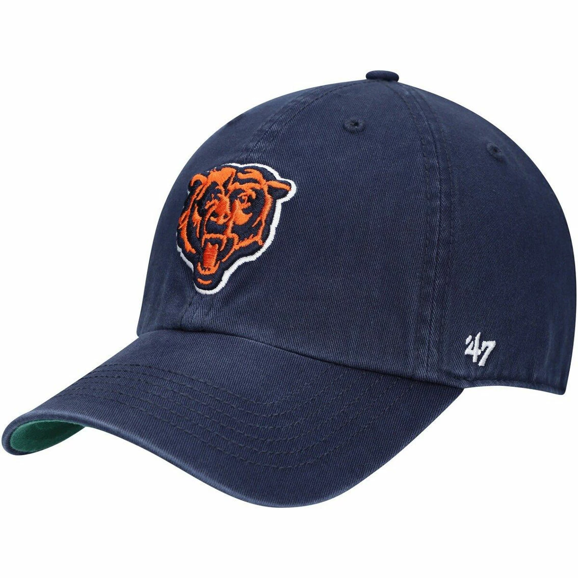 '47 Men's Navy Chicago Bears Franchise Mascot Logo Fitted Hat 3 '47 Men's Navy Chicago Bears Franchise Mascot Logo Fitted Hat