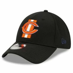 New Era Men's Black Chicago Bears 2021 NFL Training Camp 39THIRTY Flex Hat -Fanatics DSCO1136789694 1007 ALT1