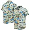 FOCO Men's Cream Tennessee Titans Paradise Floral Button-Up Shirt 1 FOCO Men's Cream Tennessee Titans Paradise Floral Button-Up Shirt -Fanatics DSCO1136790038 6662